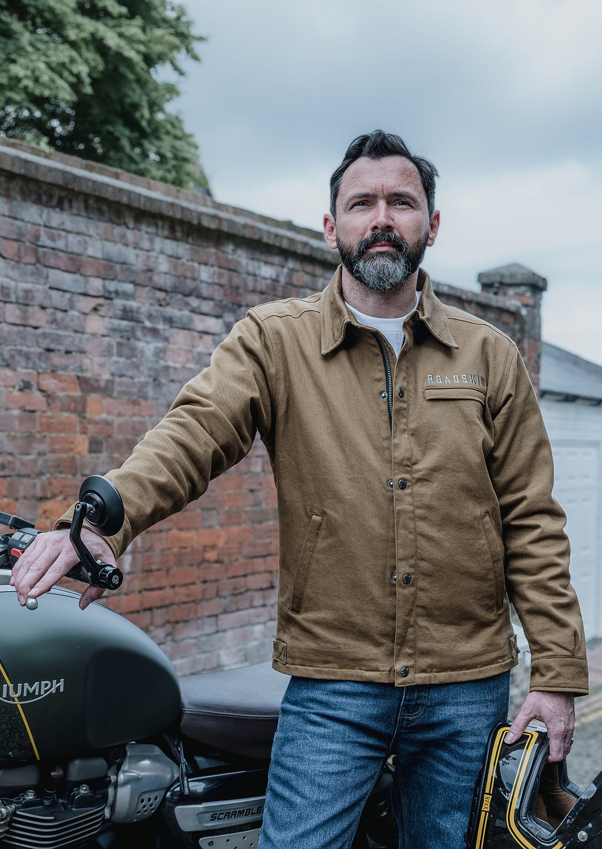 AAA-Rated Roadskin 'Cole' Motorcycle Jacket For Men