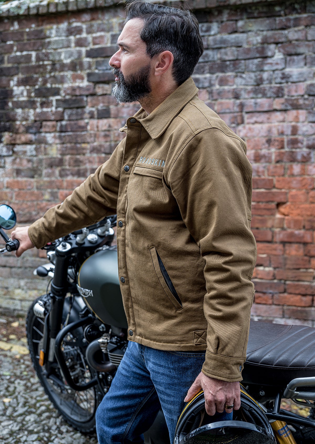 AAA-Rated Roadskin 'Cole' Motorcycle Jacket For Men