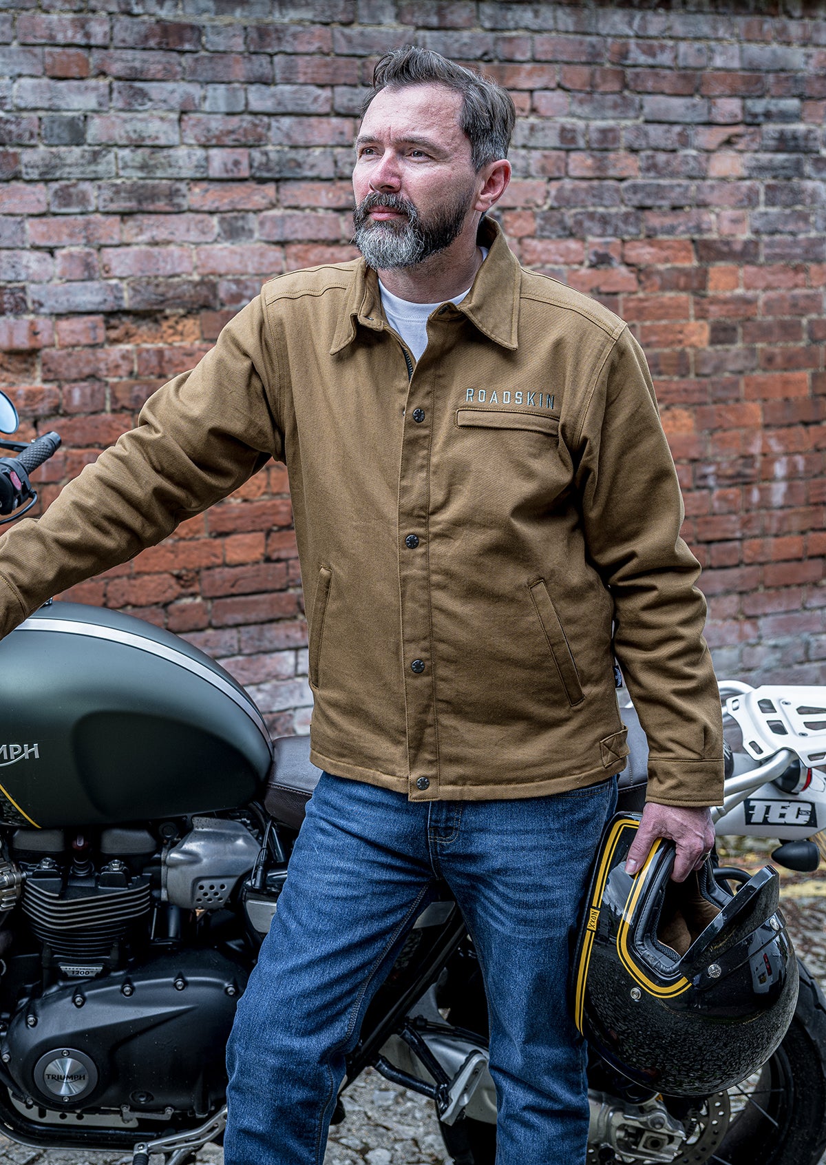 AAA-Rated Roadskin 'Cole' Motorcycle Jacket For Men