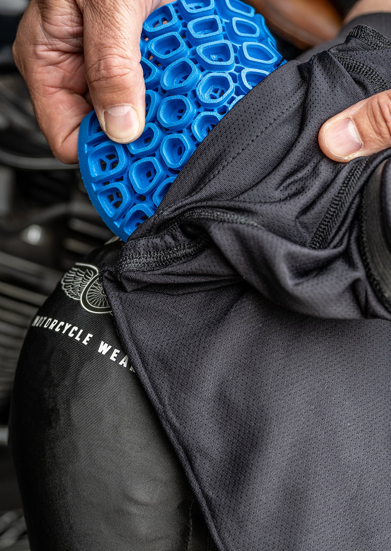 Roadskin Motorcycle Knee Armour Sleeves (Pair)