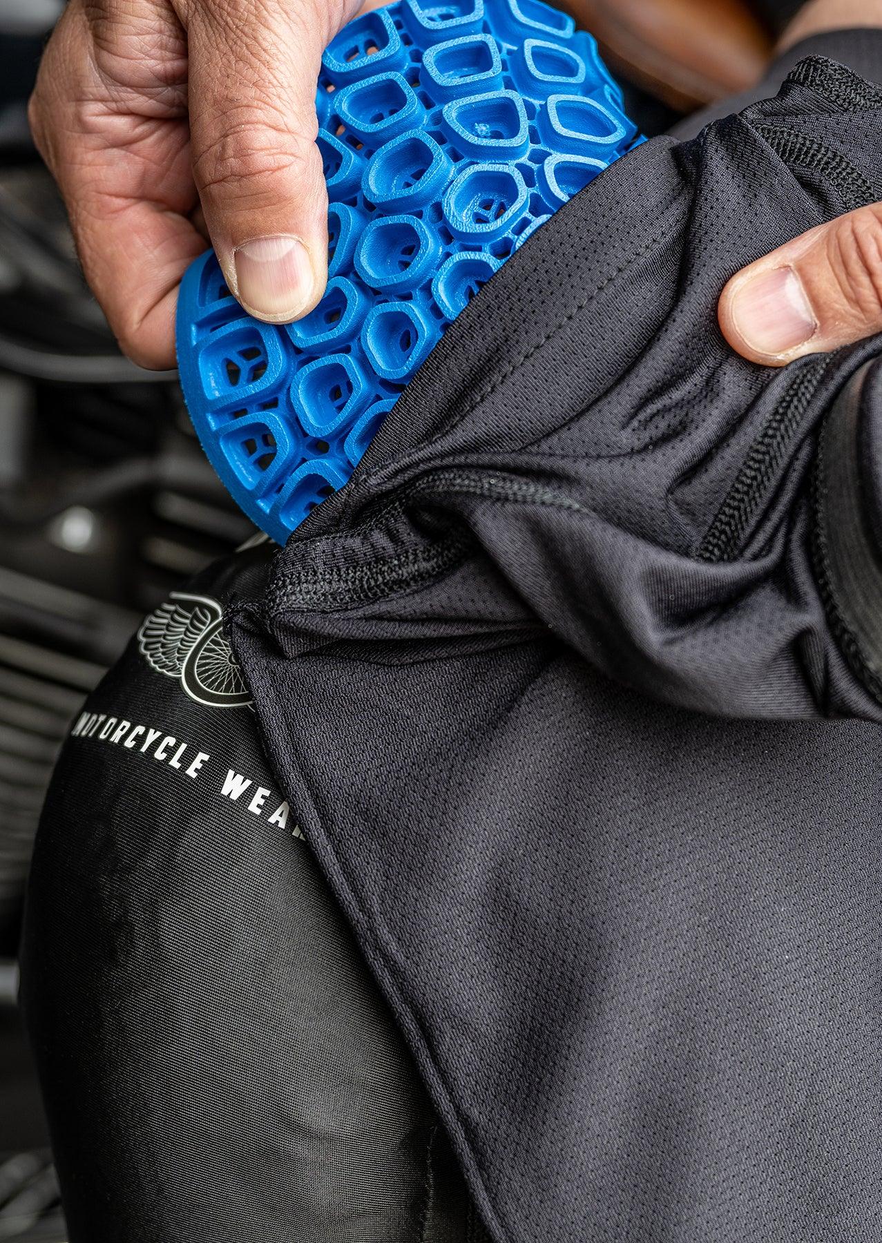 Roadskin Motorcycle Knee Armour Sleeves (Pair)