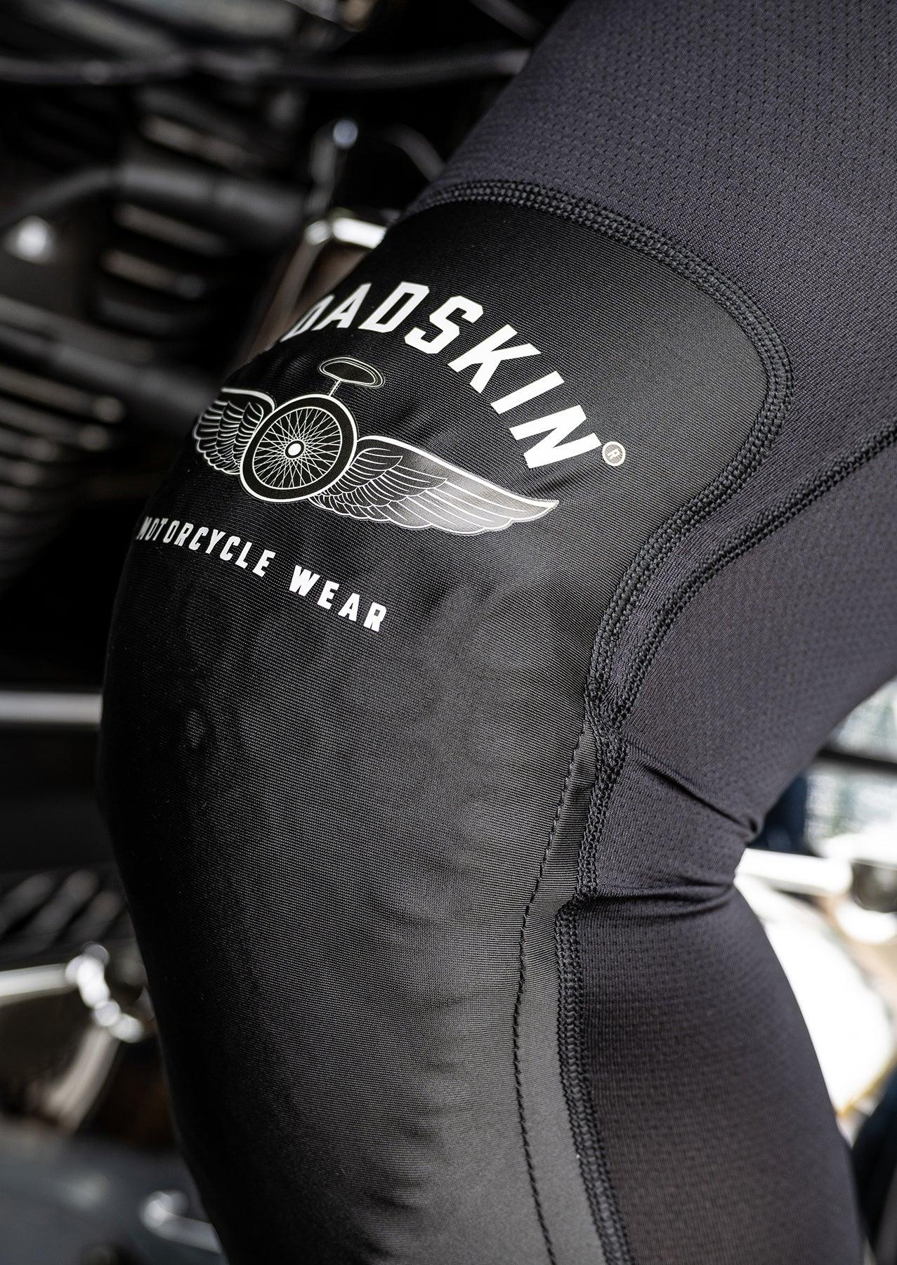 Roadskin Motorcycle Knee Armour Sleeves (Pair)