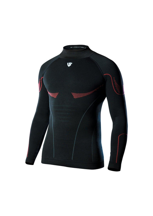 Roadskin Motorcycle Base Layer - Men's Turtle Neck Long Sleeve - Roadskin®