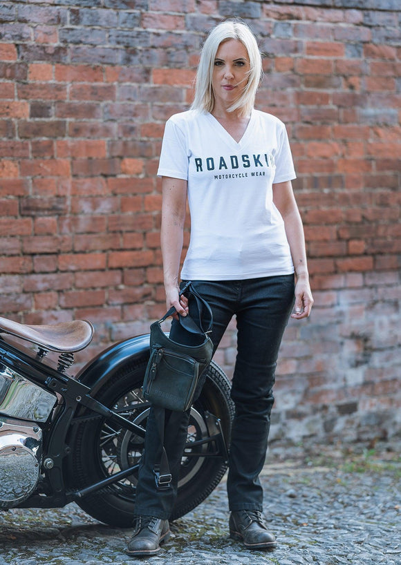 Roadskin Motorcycle Leather Leg Bag