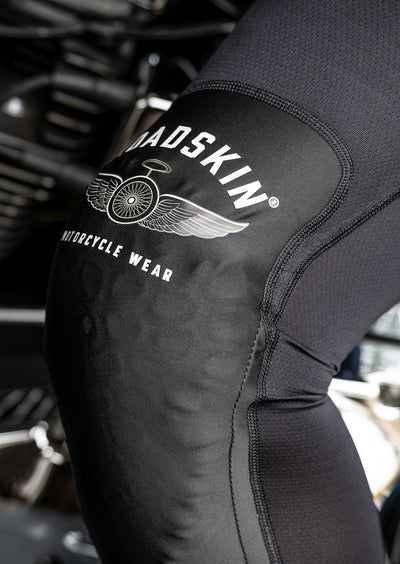 Roadskin Motorcycle Knee Armour Sleeves (Pair)