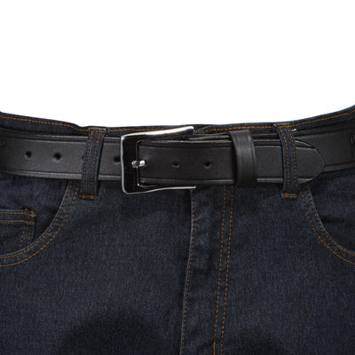 Roadskin Embossed Leather Belt