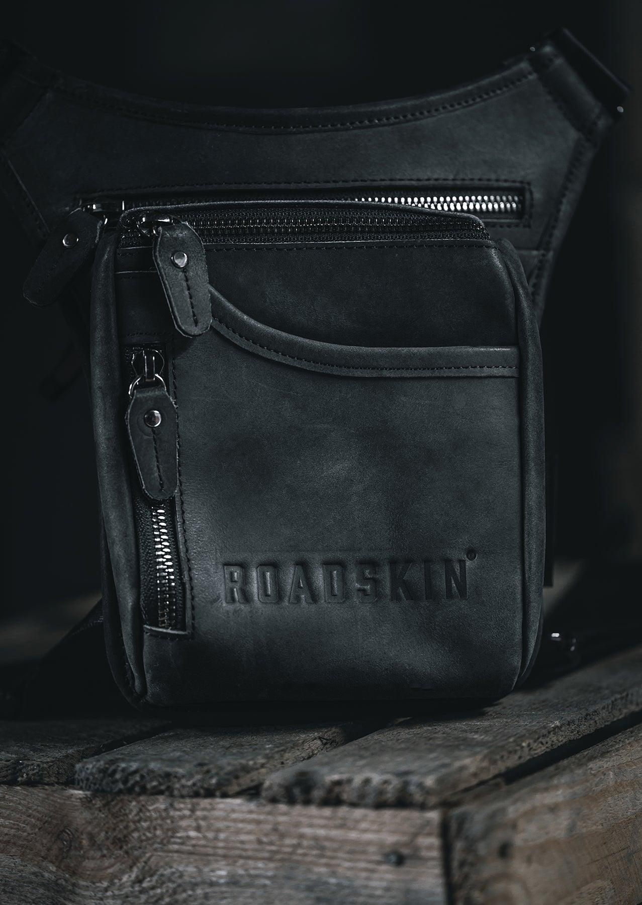 Roadskin Motorcycle Leather Leg Bag