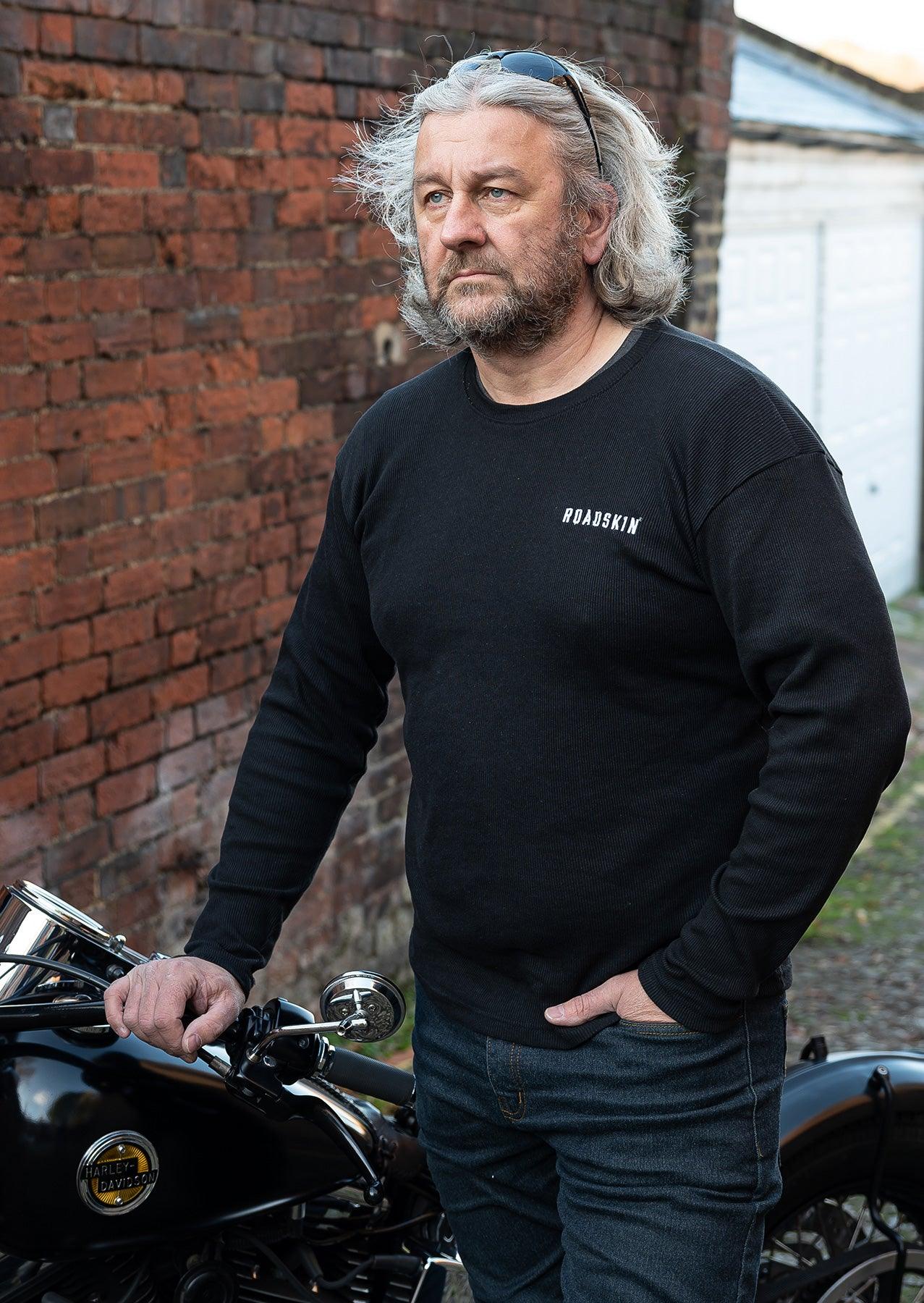 Roadskin® Men's Soft-Feel Long Sleeve T-Shirt - Main Image