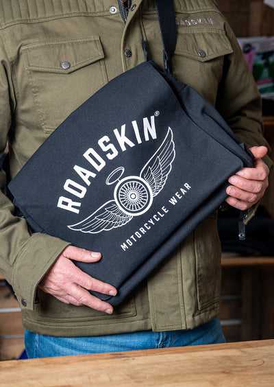 Roadskin® Canvas Messenger Bag